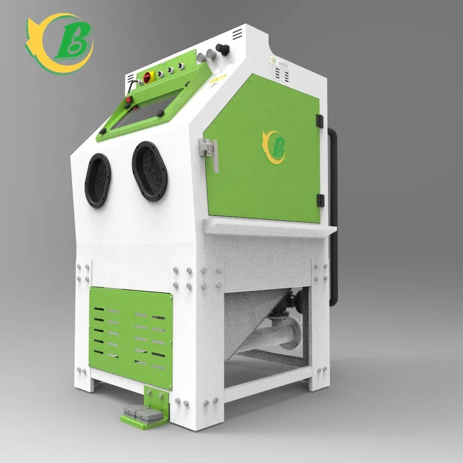Factory Directly Supply Wet Sandblasting Cabinet Water