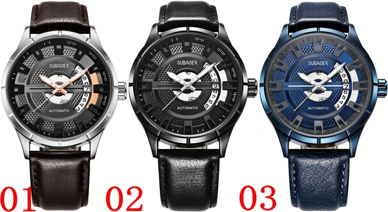 Calendrier Solde Militaire 2023 Oubaoer Marque De Luxe Hommes Montre En Cuir Véritable Squelette Horloge  Calendrier Sport Militaire Hommes Montre-Bracelet Mécanique Automatique 2023  - Buy Montre Automatique,Montre Mécanique,Montres Hommes Poignet Product On  Alibaba.com