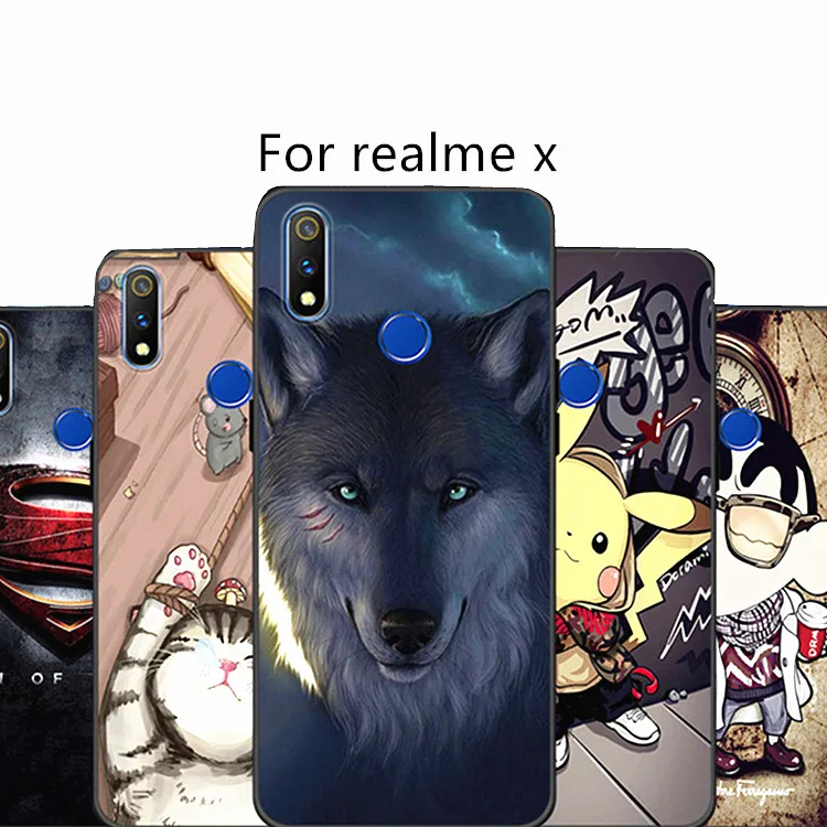 

2019 new custom stylish mobile phone accessories soft TPU cell phone case for Oppo Realme X 3 3pro