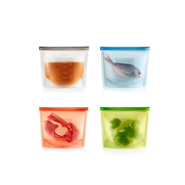 Food Preservation Fresh reusable silicone food storage bag