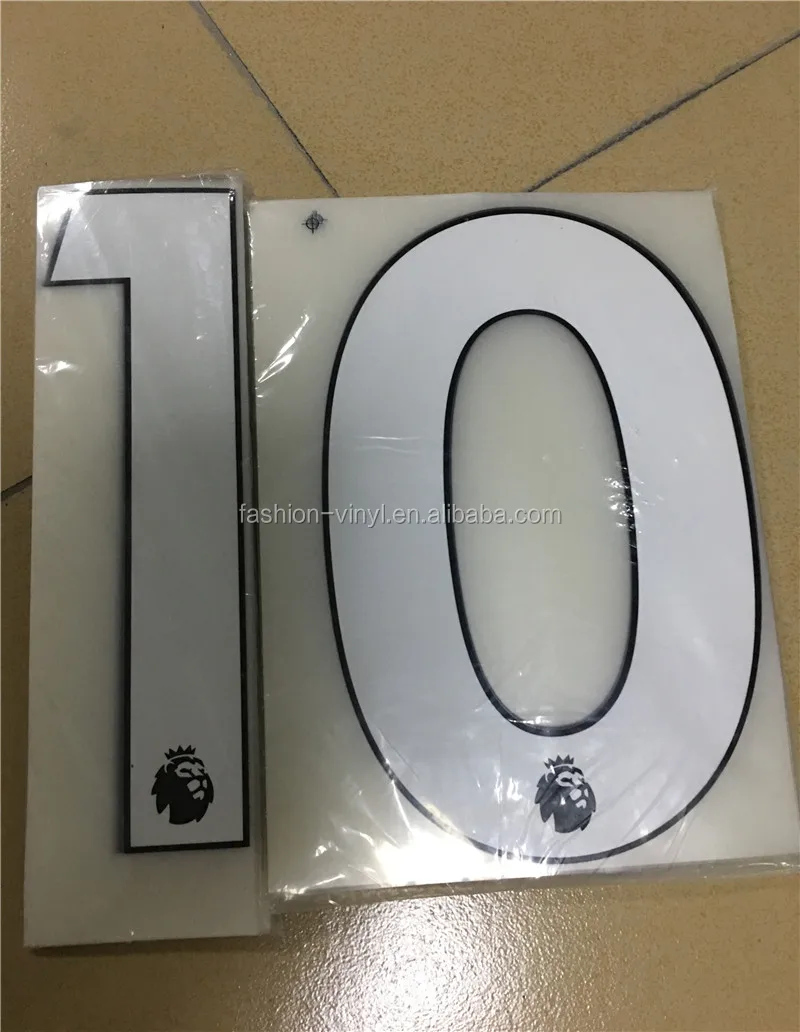 Factory Direct Flock Type Soccer Jersey Letters And Numbers Soccer