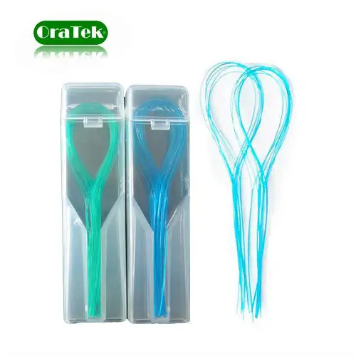 Green Nylon Bulk Dental Floss Threader Mini Dental Floss Buy Bulk