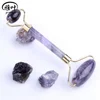 Natural Gemstone Amethyst Facial Roller Beauty Massage Stone Gift