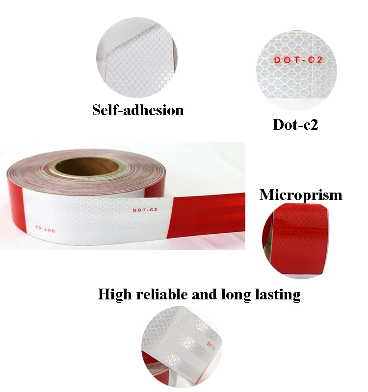 dot c2 magnetic reflective tape for vehicles