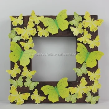 Handmade Spring Paper Butte Decoration Paper Butter Frame Spring