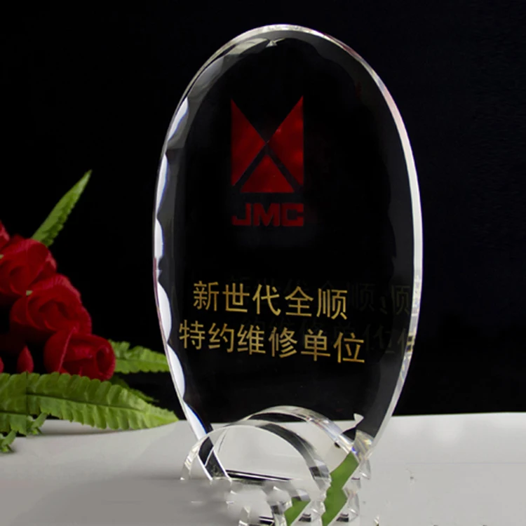 product k9 material laser engraved crystal trophy award gift for office decoration-21