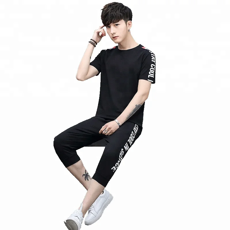 

In-Stock Men Shirt Round Neck Cotton Sweat Sauna Suits, White;black;grey
