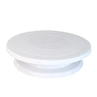 

amazon hot sales plastic Cake turntable decorating tools cake stand for wedding