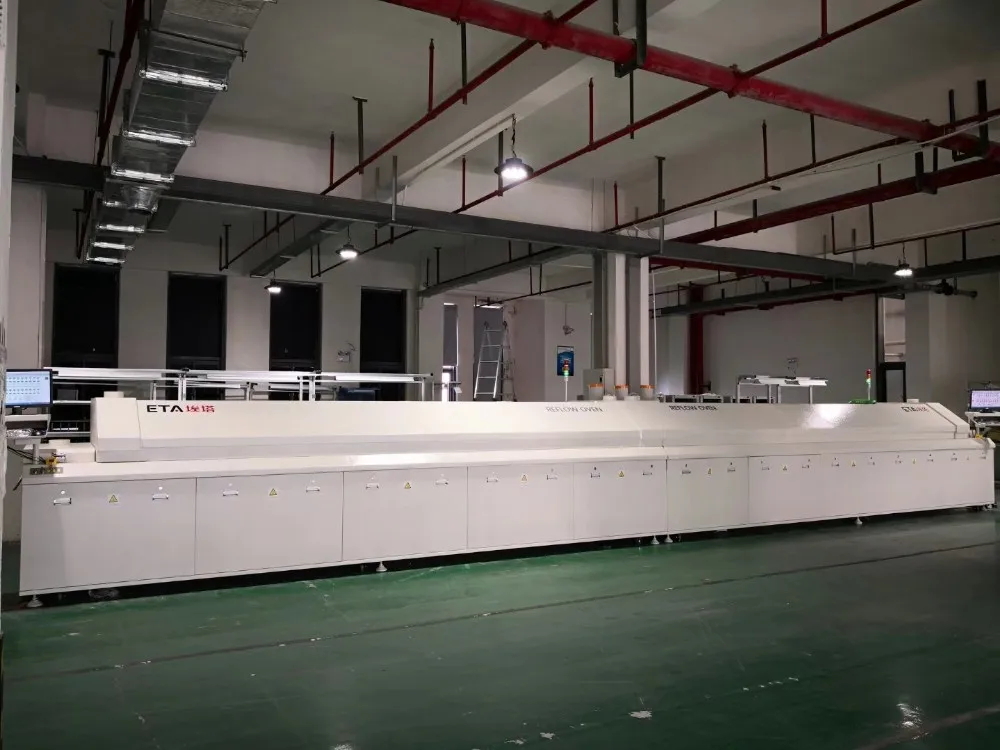 Large Size 8 Zones Hot Air SMT Reflow Oven 5