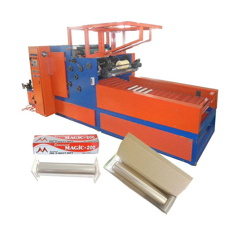 Automatic Aluminum Foil Wrap Rewinder Wrapping Sealing Machine Buy