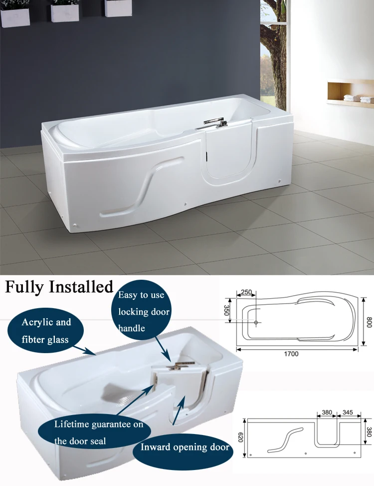 Hsb1113 Rectangle Disabled Tub/bathub With Door/old Bathtub Sale Buy