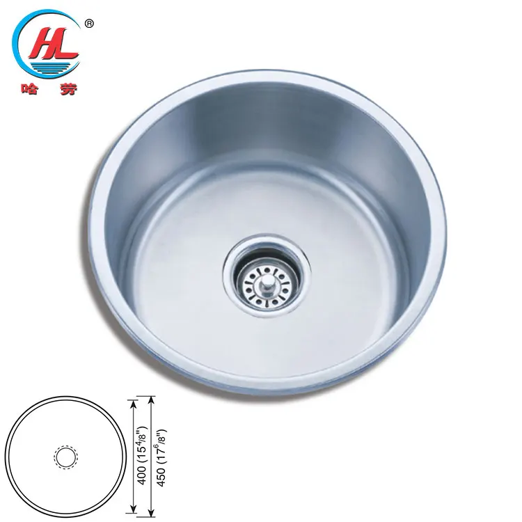 Odm Accepted High Quality Top Counter Kitchen Sinks Stainless Steel Round Sink Buy Stainless Steel Round Sink Sinks Stainless Steel Round Sink