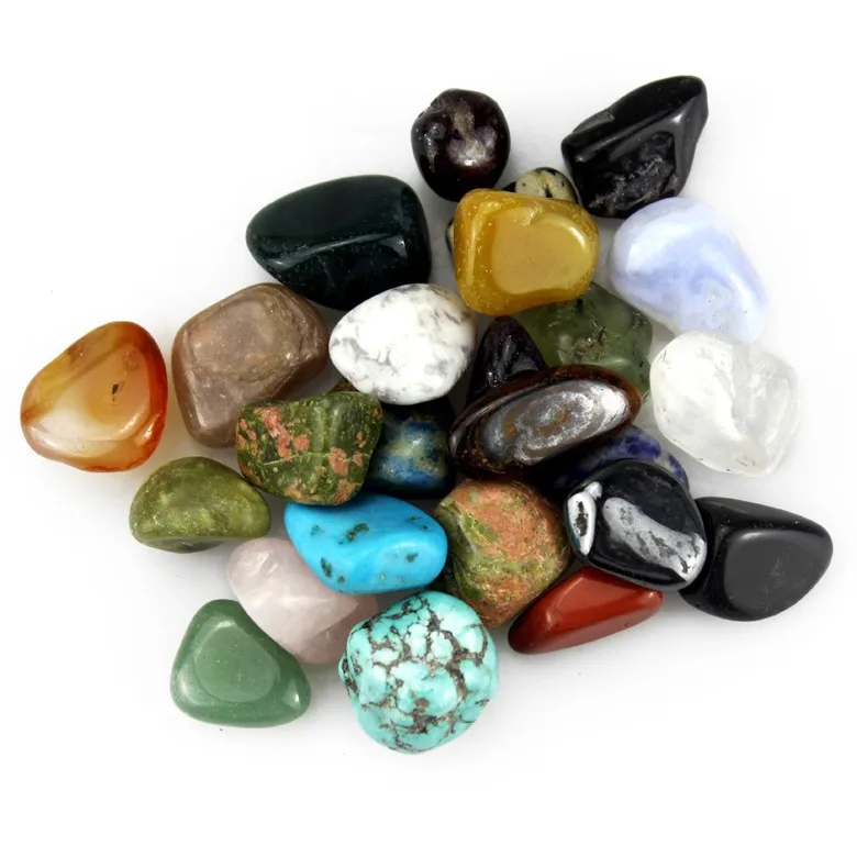 

wholesale Natural Assorted Loose Gemstone beads, amethyst/rose quartz/carnelian/hematite/turqurenite, etc, Mixed color