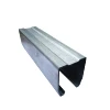 best(low) price steel Q235 sliding door track(channel) made in china
