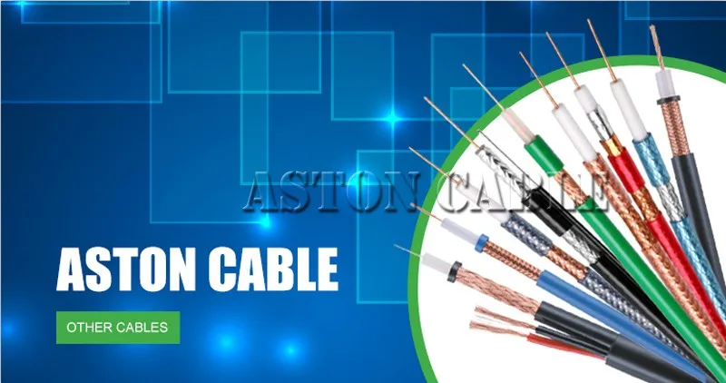 China Lin'an Supplier CCTV Coaxial Cable RG59 Power Cable American Standard