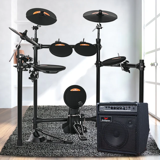 
Bullfighter high quality OEM professional manufacturer bass electric electronic drum set 