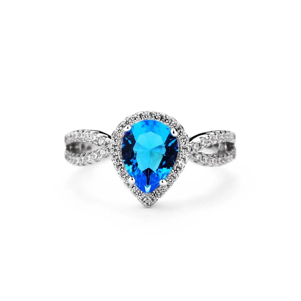 

Women Jewelry Factory 925 Sterling Silver Fashion 2018 Engagement Wedding Rings