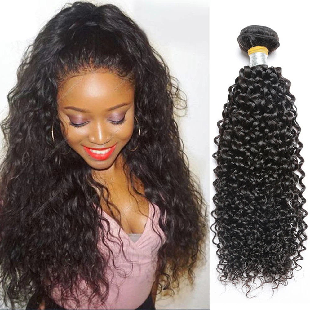 

Unprocessed Brazilian Afro Kinky Curly Lace Closure With Baby Hair Natural Color 8A Grade 100% Virgin Human Hair Lace Closure