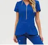 Wholesale Hospital Sexy Nursing Scrubs Uniform, 100% Polyester Scrubs