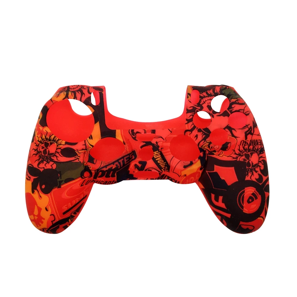 

OEM design silicone case for PS4 controller rubber skin for Playstation 4, Customized colors