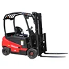 Full electric forklift truck machine manufacturer double forks pallet 1 ton forklift