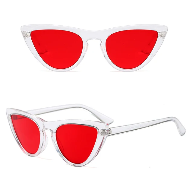 

DLL95107 Small Frame Fashion Women Hot Sale Middle Size Cat Eye Sunglasses