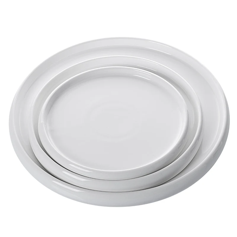 

Free Sample Durable Restaurant Cheap Wholesale Prices On Porcelain Plates, Diner Plate Porcelain~, White