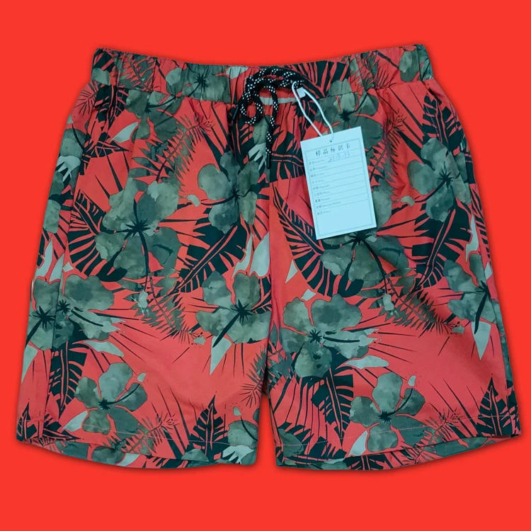 

Custom Mens Board Swim Shorts Sublimation Quick Dry Board Male Swim Trunks, Any color will be printed brilliantly according to pantone card