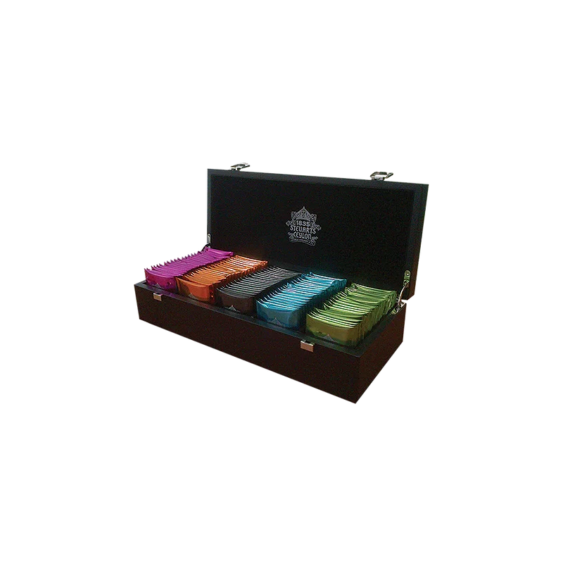 
2019 Wholesale Finish Tea Box Packaging Luxury Custom Wooden Box 