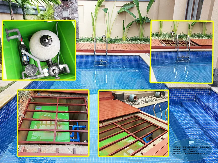 Inground swimming pool pipeless pool sand filter,swimming pool water circulation system,swimming pool equipment