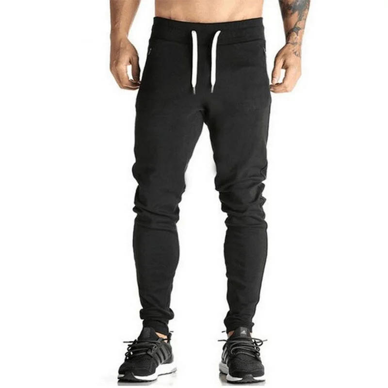 

European Style Fashion Spandex Polyester Breathable Plus Size Quick Dry Men Sport Pants