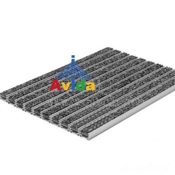 Recessed Hotel Entrance Matting Systems Dust Control Mats Aluminum