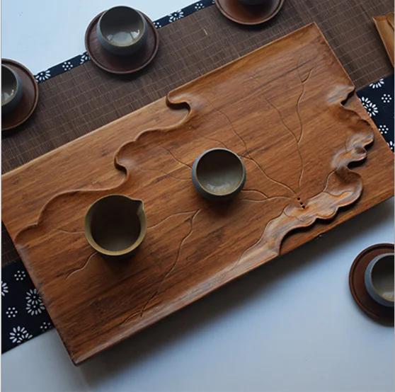 Natural Chinese style tea tray