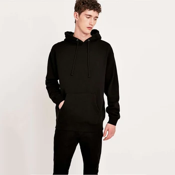 high quality black hoodie