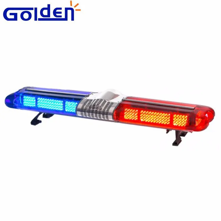 Red And Blue Roof Mount Ambulance Aluminum Led Strobe Warning Emergency