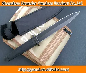 black titanium 13D Fixed blade camping knife hunting tool steel knife survival tools 5333
