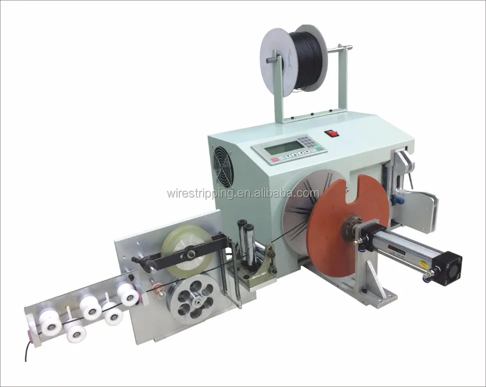 Ew20s Fully Automatic Counting Meter Cable Wire Winding Machine