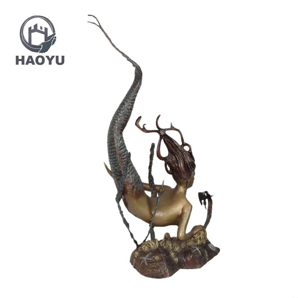 Garden decorative metal art antique bronze animal statues cast iron figures.jpg