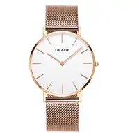 

Fashionable custom brand watch OEM minimalist watch 316L stainless steel japan movt quartz wrist watch for men