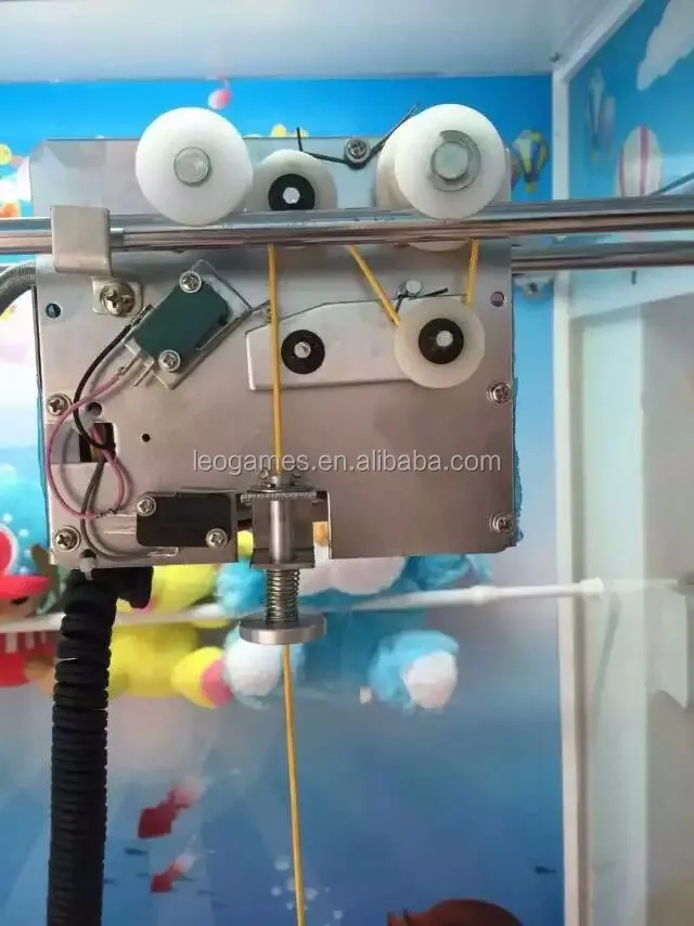 New Plush Toy Crane Machine Plush Stuffed Toy Crane Game Arcade Claw