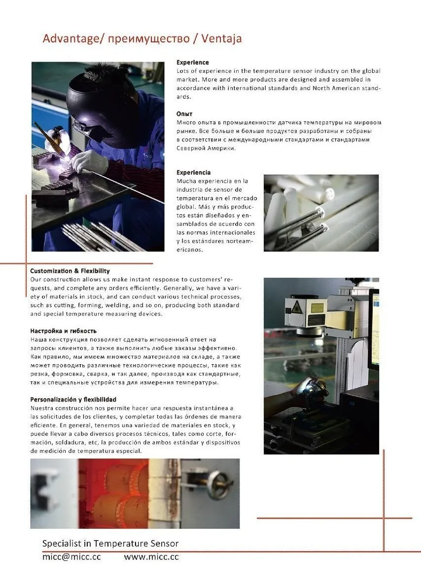 Micc Omega Tipo J Negro Grande Conector Para Termopar Con Pinza Buy Thermocouple Connector,Big