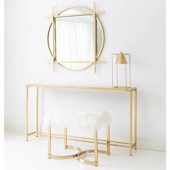 Simple Elegant With Gold Surround Gold Cross Design Frame Large