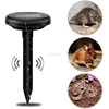 High quality Ultrasonic Solar Animal Repellent Repeller Cat Dog Squirrel Chipmunk Rabbit Animals Away Solar Animal Repellent