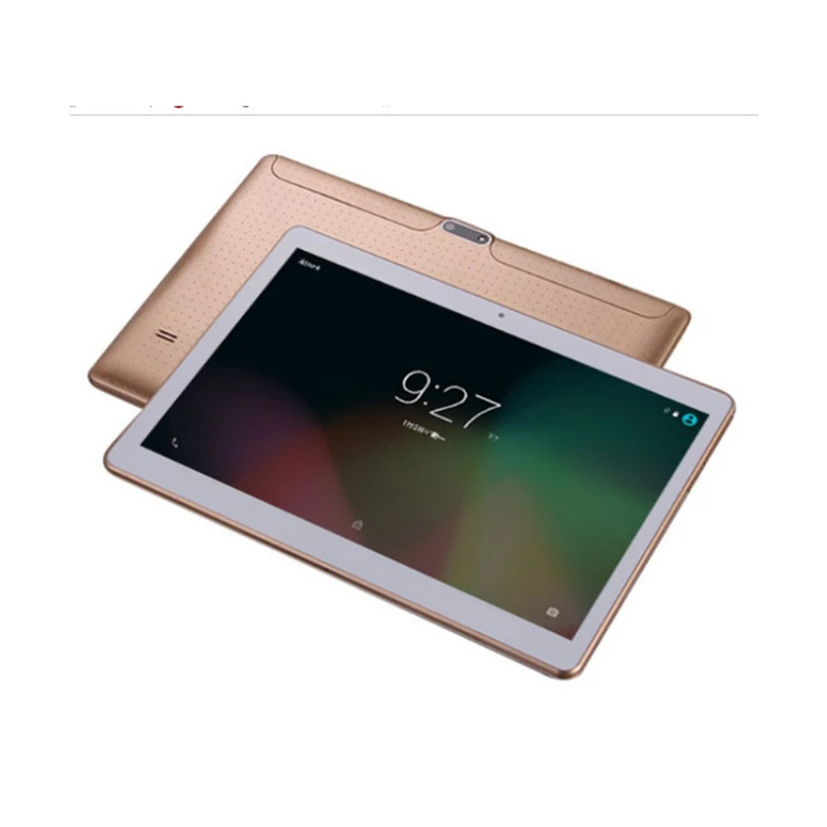 

China's PC market sell 10.1 inch 2 + 16 gb android 3 g tablet pc High cost performance and high support customization, Gold;white