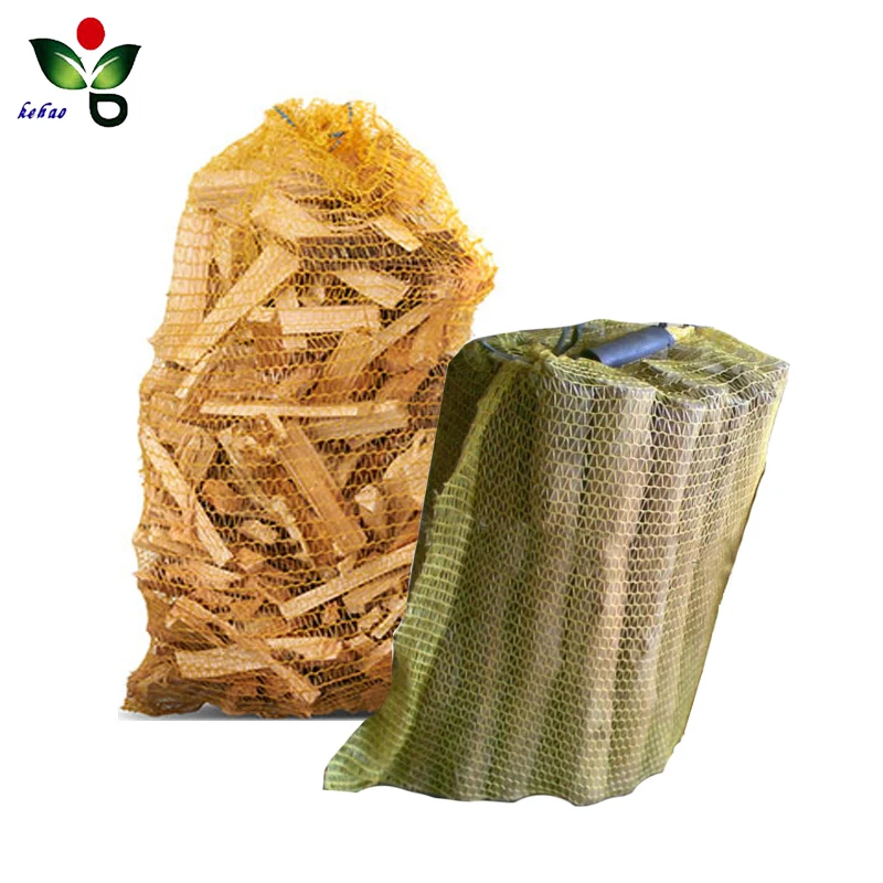 large mesh firewood bags