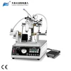 Thread coating machine with syringe dispensing glue dispenser TH-960L5