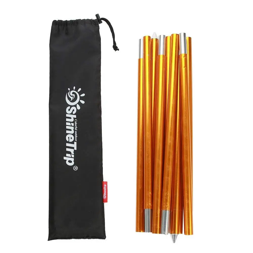 Buy Tent Stakes Awning Rod Pole Aluminum Alloy Awning Frames Kit Tent ...