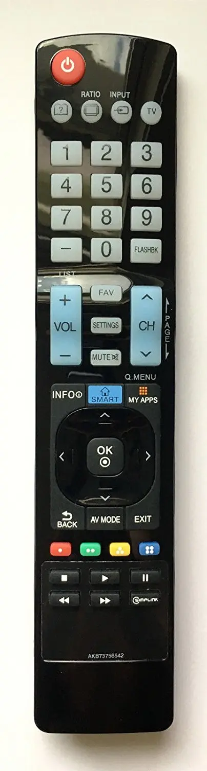 Buy New AKB73756567 Replaced Remote fit for LG TV 32LB5800 32LB580B-UG