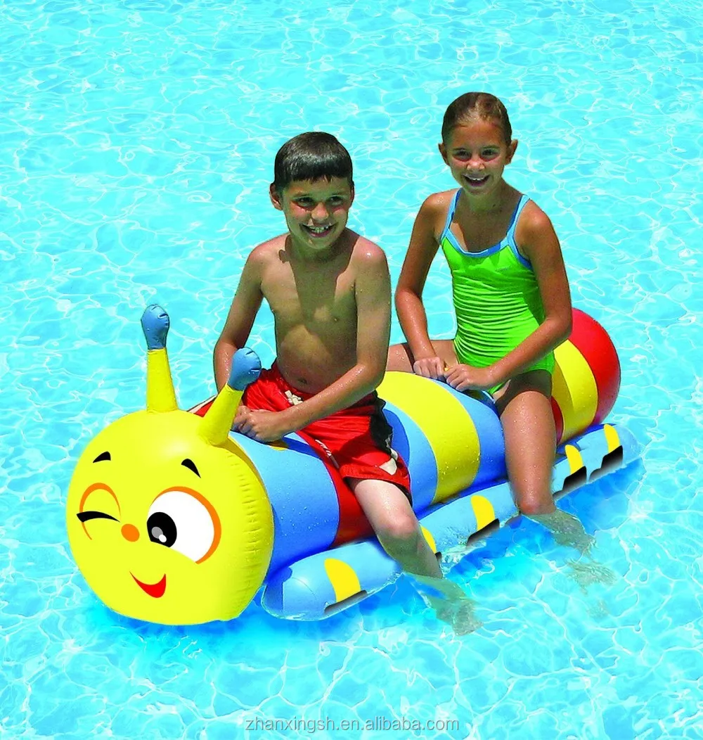 Newest Special Idea Caterpillar Design Pvc Inflatable Water Animal ...