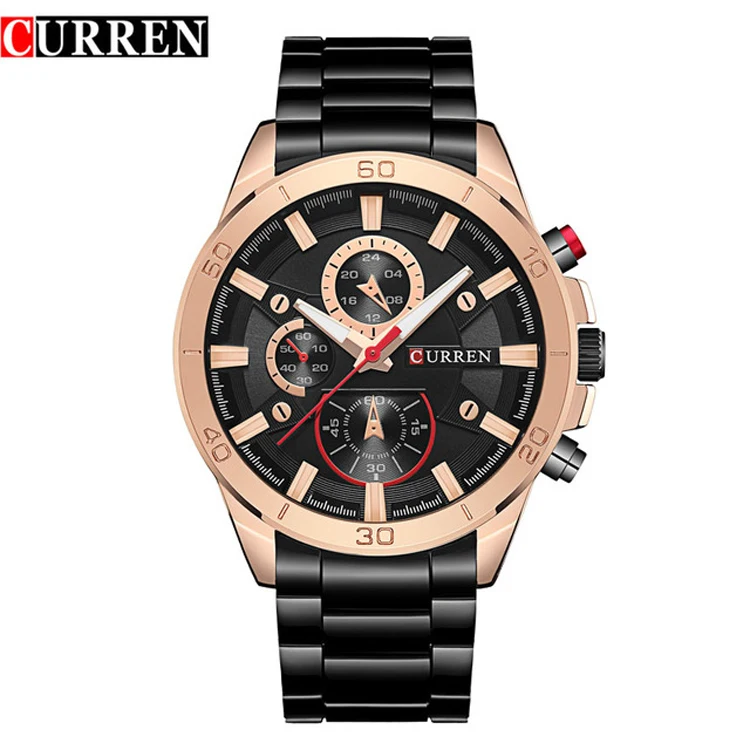 

CURREN 8275 Luxury Brand Analog Display Men Quartz Watch Casual Watch Men Watches Male Army Sports Waterproof Relogio Masculino